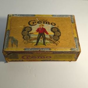 Vintage Cremo Cigar Box